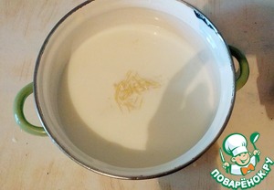 Как приготовить молочный суп с вермишелью для ребенка 1 год
