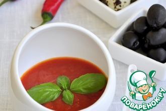 Рецепт: Домашний томатный соус