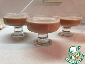 Желе из какао и молока – рецепт с желатином