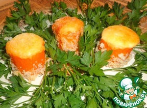 Рецепт Закуска "Морковные грибочки"