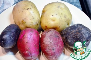 Картофель в мундире с тремя начинками