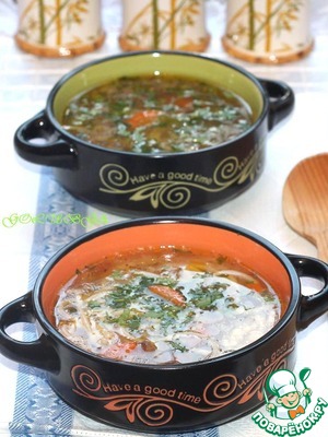 Рецепт Грибной суп с вермишелью приготовленный в мультиварке Stadler Form