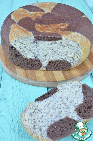 Рецепт Сладкий маково-шоколадный хлеб