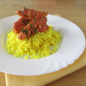 Рецепт Сливочно-томатная курица в индийском стиле