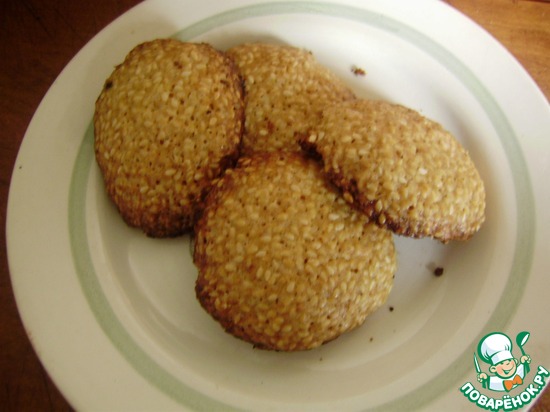 "Сладкое печенье с кунжутом"