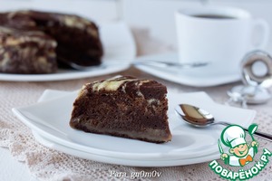 Рецепт Двойной шоколадный пирог на пару