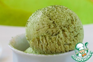 Рецепт Мороженое из зеленого чая