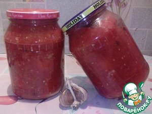 Рецепт Консервированные помидоры в томатном соке
