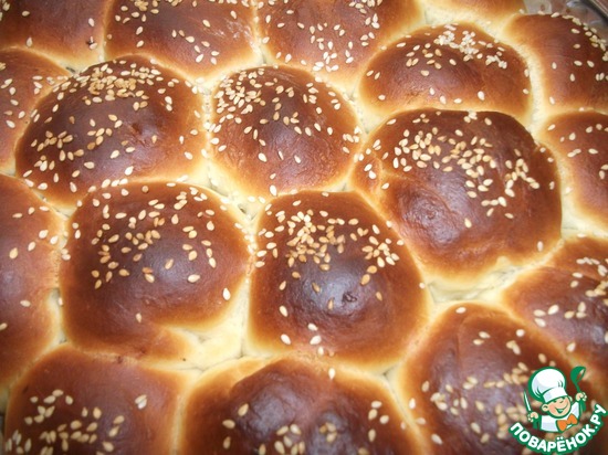 Булочки "Торопыжки" по рецепту Natok-7 https://www.povarenok.ru/recipes/show/57918/