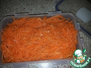 Рецепт Морковка по-корейски (Морковча)