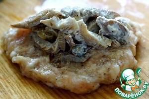 Куриные зразы с грибами и сыром в духовке: простой пошаговый рецепт приготовления с фото