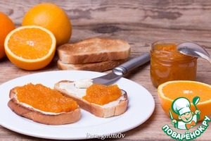 Рецепт Морковно-апельсиновый конфитюр