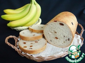 Рецепт Банановый сладкий тостовый хлеб