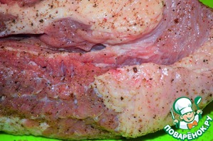 Запеченная говяжья грудинка – кулинарный рецепт