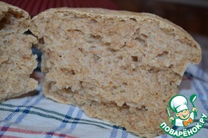 Рецепт Отрубной хлеб на закваске