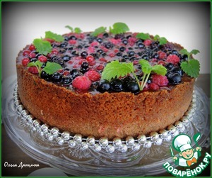 Рецепт Рисовый торт с ягодным миксом