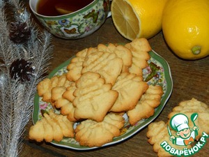 Рецепт Печенье "Лимонные ёлочки"