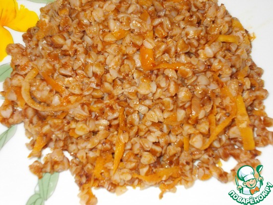 гречка с томатом