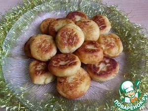 Рецепт Сладкие пончики из картофеля