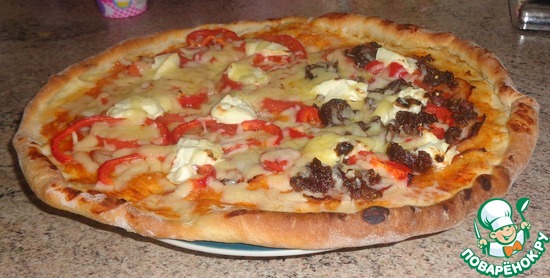 Тесто для тонкой пиццы (как Пицца Хат)