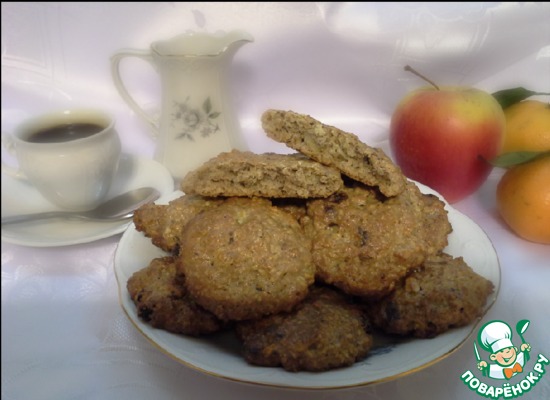 Вкуснющее овсяное печенье!