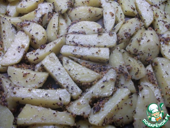 Картофельные ломтики с горчицей по рецепту Lacoste https://www.povarenok.ru/recipes/show/22846/