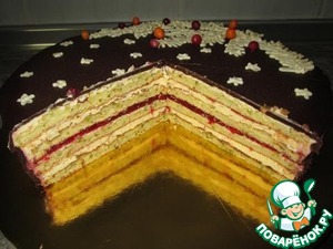 Рецепт Фисташковый бисквит для торта