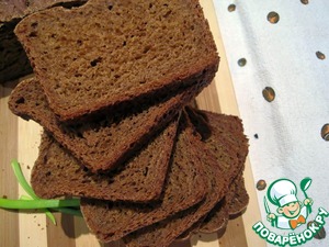 Рецепт Ржаной хлеб на квасном сусле