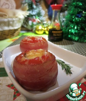 Рецепт Бочечки из фаршированных помидоров