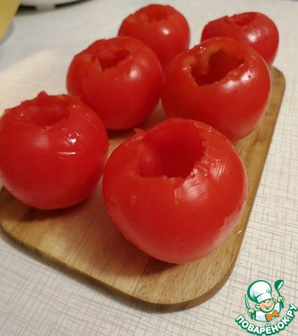 Боченки из фаршированных помидоров – кулинарный рецепт