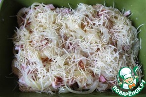Запеканка из репчатого лука с хлебом - рецепт с фото на Хлебопечка.ру