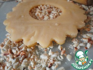 Песочное кольцо с арахисом - пошаговый рецепт с фото