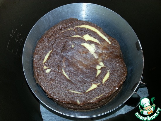 Творожно-шоколадная запеканка