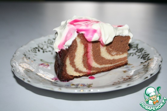 Творожно-шоколадная запеканка