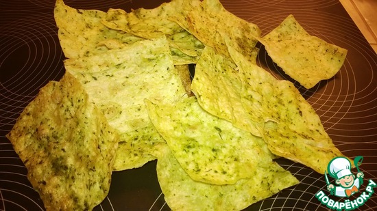 "Чипсы" из лаваша, автор Людмила Новос-лова