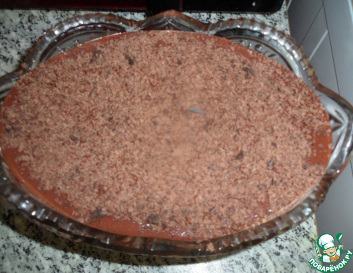 Рецепт: Чернослив с орешками в шоколаде с ромом
