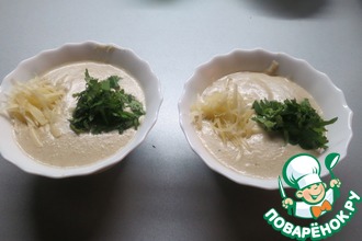 Рецепт: Крем-суп из шампиньонов в мультиварке