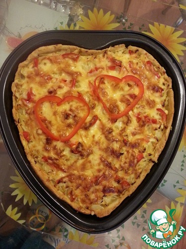 Пирог с капустой и яйцами