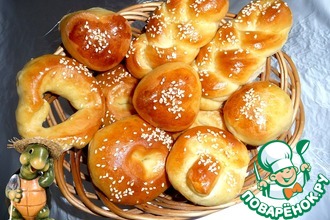 При какой температуре печь булочки с сахаром