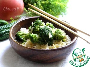 Рецепт Рис с брокколи по-китайски