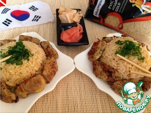 Рецепт Жареный рис по-корейски (Kimchi Bokk Eum Bap)