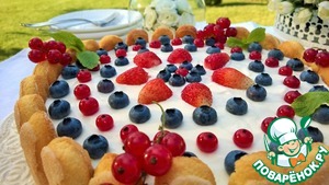 Рецепт Чизкейк Аля Тирамису с ягодой