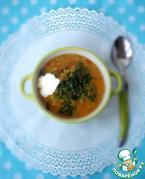 Рецепт Индийский суп с рисом басмати и пряностями