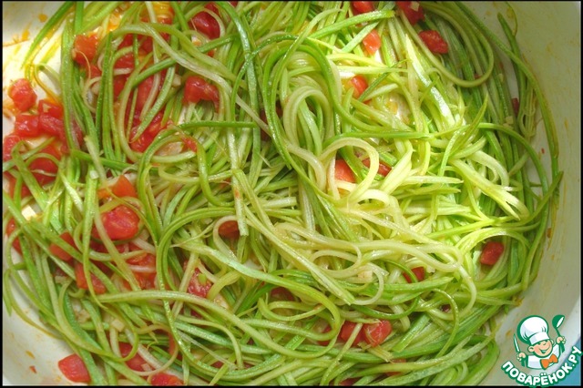 Кабачок Спагетти Рецепты Приготовления С Фото