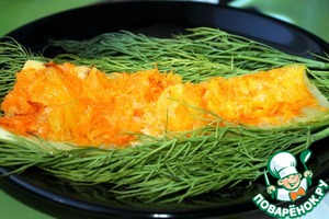 Рецепт Кабачок с морковью и апельсином