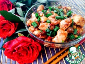 Рецепт Курица Кунг Пао-совершенство китайской кухни