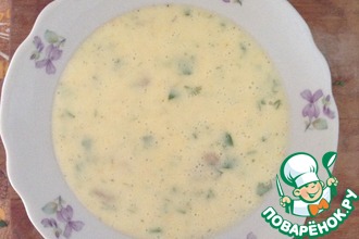 Рецепт: Картофельный суп-пюре с шампиньонами