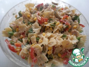 Рецепт Макаронный салат с тунцом