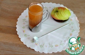 Рецепт Сок-суперфуд яблочный с амарантовой мукой