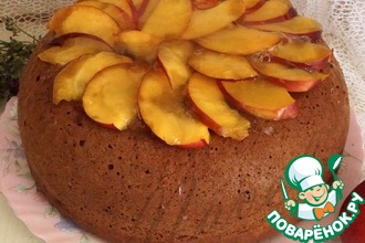 Рецепт: Пирог с яблоками и ягодами Летняя рапсодия